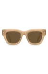 Hugo Boss Boss 51mm Square Sunglasses In Sand