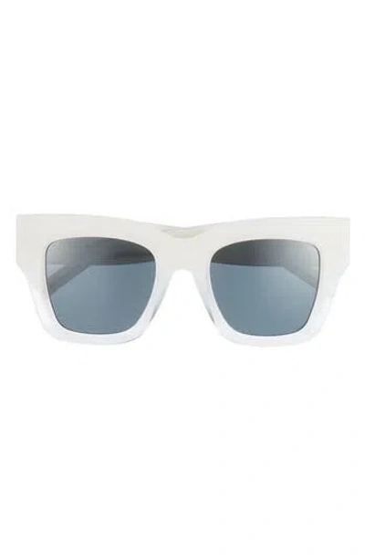 Hugo Boss Boss 51mm Square Sunglasses In Shaded Ivory
