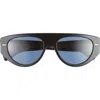 Hugo Boss Boss 56mm Full Rim Sunglasses In Black