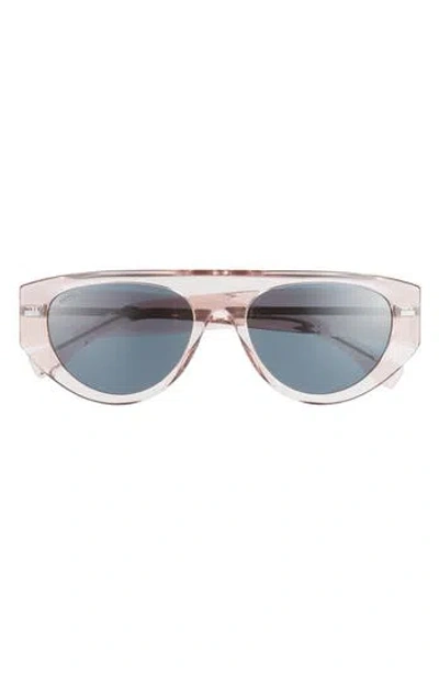 Hugo Boss Boss 56mm Full Rim Sunglasses In Pink
