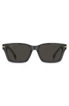 Hugo Boss Boss 56mm Rectangular Sunglasses