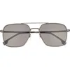 Hugo Boss Boss 57mm Aviator Sunglasses In Gray