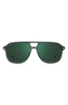 Hugo Boss Boss 57mm Square Sunglasses In Multi