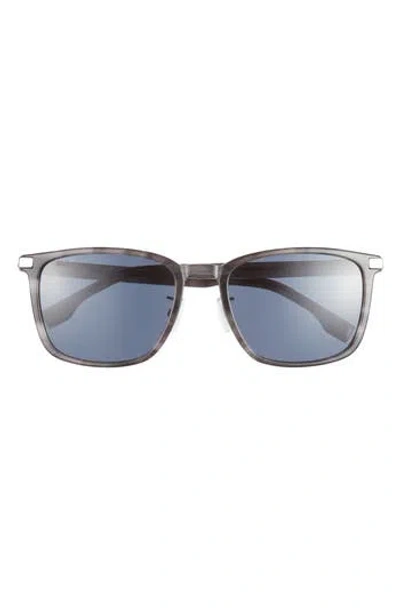Hugo Boss Boss 57mm Square Sunglasses In Gray