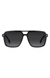 Hugo Boss Boss 59mm Square Sunglasses