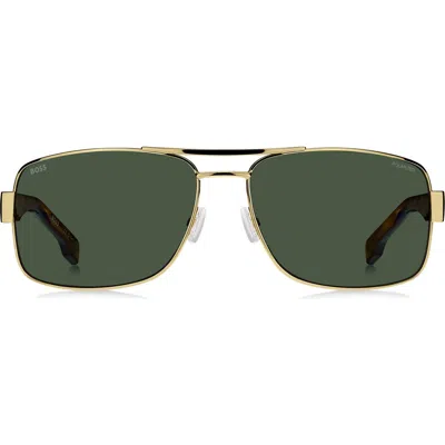 Hugo Boss Boss 62mm Oversize Polarized Navigator Sunglasses
