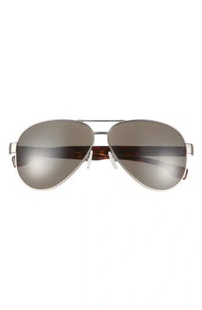 Hugo Boss Boss 63mm Aviator Sunglasses In Matte Ruthen