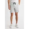 Hugo Boss Boss Active Move 7-inch Shorts In Light Grey