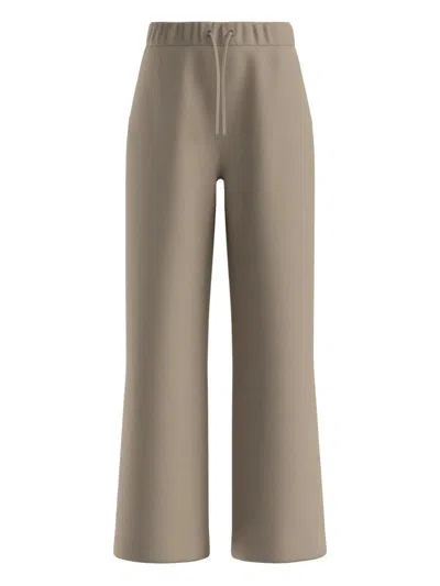Hugo Boss Boss Adjustable Waist Track Pants In Brown