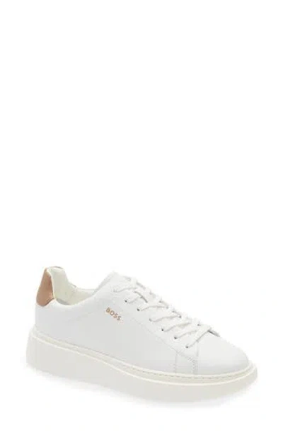 Hugo Boss Boss Amber Sneaker In White