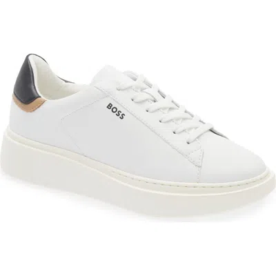 Hugo Boss Boss Amber Sneaker In White