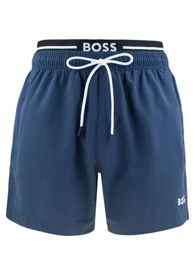 Hugo Boss Boss Amur Costume In Blue