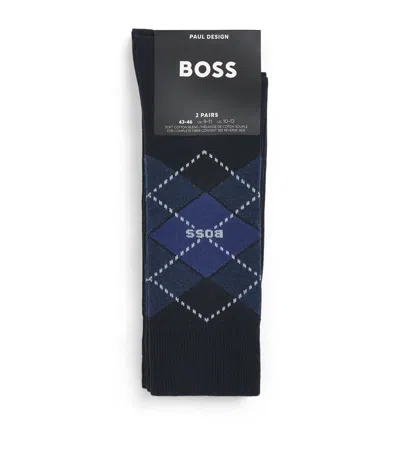 Hugo Boss Boss Argyle Socks