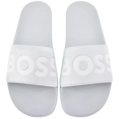Hugo Boss Boss Aryeh Sliders Light Pastel Blue