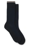 Hugo Boss Boss Assorted 2-pack Crew Socks In Blue