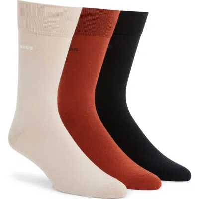 Hugo Boss Boss Assorted 3-pack Dress Socks