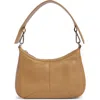 Hugo Boss Boss Audrey Small Hobo Bag In Brown