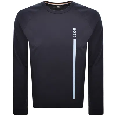 Hugo Boss Boss Authentic Sweatshirt Navy In Blue