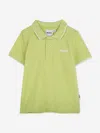 Hugo Boss Boss Baby Boys Logo Polo Shirt In Green