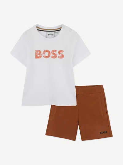 Hugo Boss Kids' Boss Baby Boys Short Set
