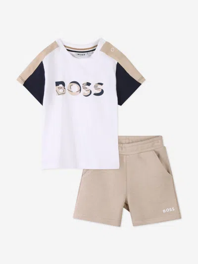 Hugo Boss Kids' Boss Baby Boys Short Set