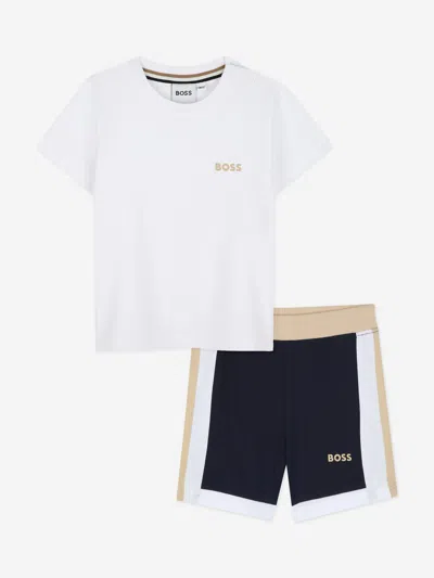 Hugo Boss Kids' Boss Baby Boys Short Set