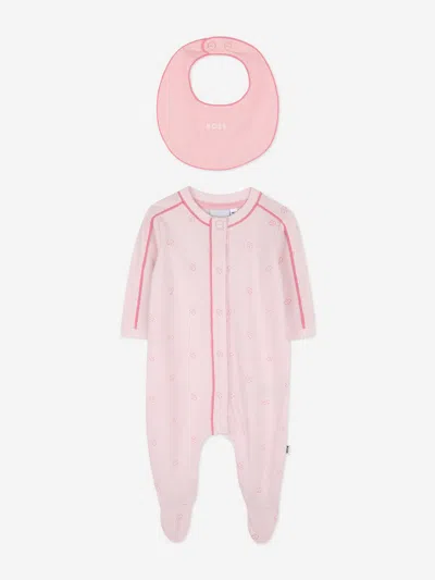 Hugo Boss Kids' Boss Baby Girls Babygrow Gift Set