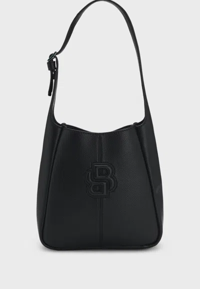 Hugo Boss Boss Bag Anett New Hobo In Black