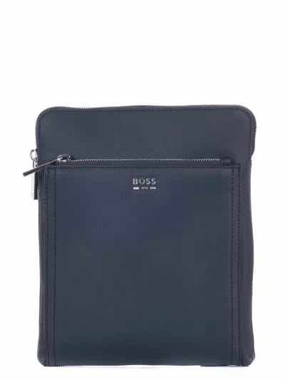 Hugo Boss Boss Bags In Blue
