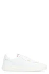Hugo Boss Boss Mens White Leather Low-top Trainers In White