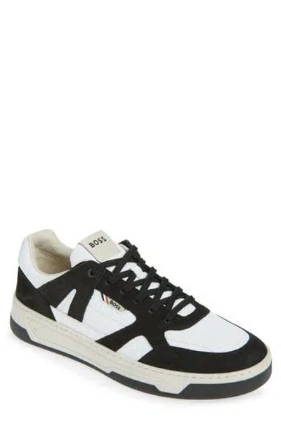 Hugo Boss Boss Baltimore Sneaker In Gray