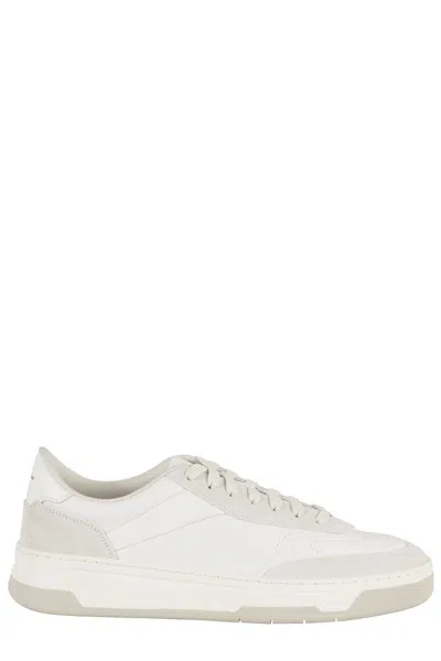 Hugo Boss Boss Baltimore Tennis Shoes In White