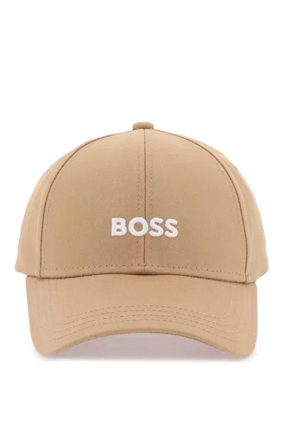 HUGO BOSS BOSS BASEBALL CAP WITH EMBROIDERED LOGO