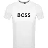 Hugo Boss Boss Beachwear Logo T Shirt White