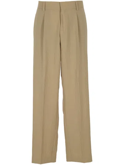 Hugo Boss Boss Beige Trousers In Brown
