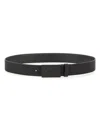 Hugo Boss Logo Belt Adjustable Length In Black