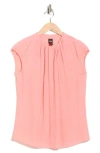 Hugo Boss Boss Berika Pleated Top In Purple