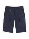 Hugo Boss Boss Bermuda In Blue
