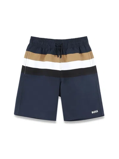Hugo Boss Boss Bermuda Essentiel 1 D2 In Blue