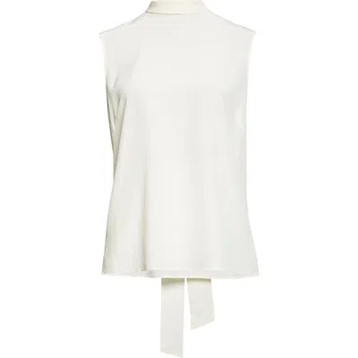 Hugo Boss Boss Besei Silk Top In White