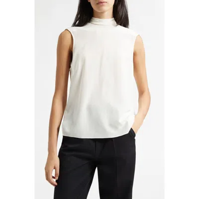 Hugo Boss Boss Besei Silk Top In White