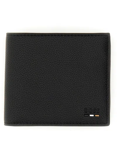 Hugo Boss Boss Bi Fold Wallet In Black