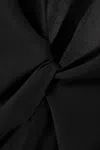 Hugo Boss Boss Bidinta Silk Blouse In Black