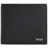Hugo Boss Boss Bifold Wallet Black In Black