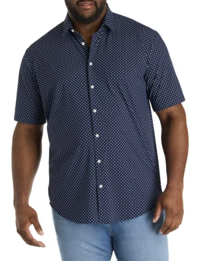 Hugo Boss Boss Big & Tall  Roan Geometric Oxford Sport Shirt