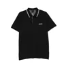 Hugo Boss Short-sleeved Polo Shirt In Black