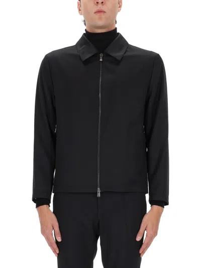 Hugo Boss Boss Black Virgin Wool Jacket In Multi