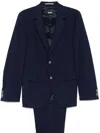 Hugo Boss Boss Blue Single-breasted Virgin Wool Houston Suit In Blue