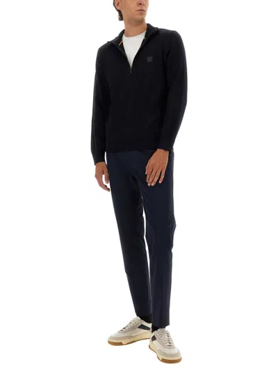 Hugo Boss Boss Blue Sweater For Comfort