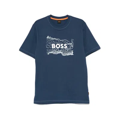 Hugo Boss Boss Blue T-shirts & Vests - T-shirts Men